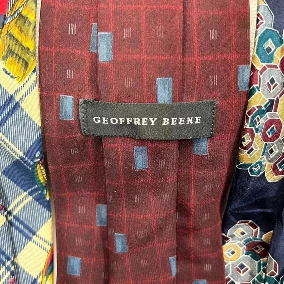 Geoffrey Beene, Tommy Hilfiger, Cezani Silk Ties-Set of 3 - Picture 9 of 16